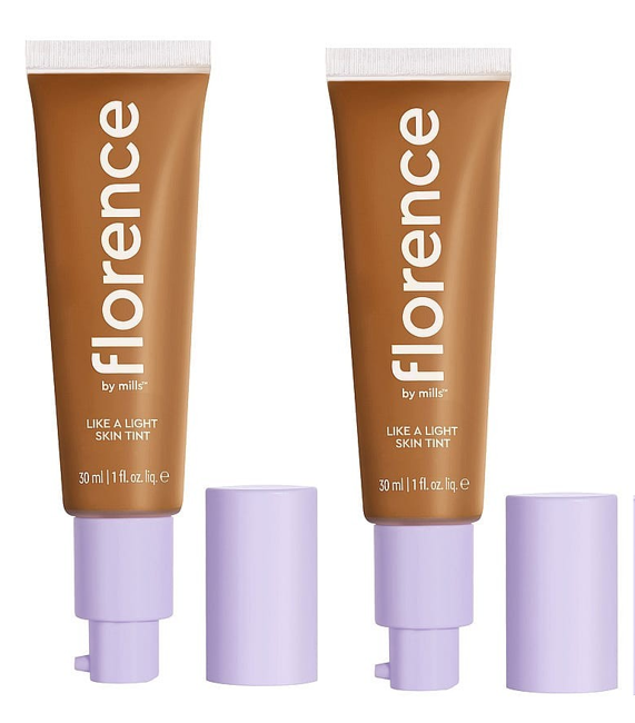 Florence by Mills - 2 x Like A Light Skin Tint TD160 Tan to Deep with Warm Undertones