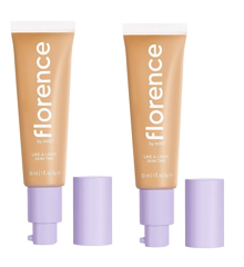 Florence by Mills - 2 x Like A Light Skin Tint Tint MT100 Medium to Tan with Cool and Neutral Undertones