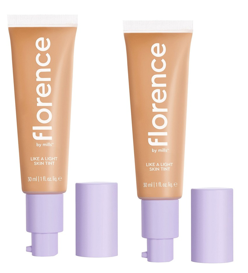 Florence by Mills - 2 x Like A Light Skin Tint MT120 Medium to Tan with Warm and Golden Undertones - Skjønnhet