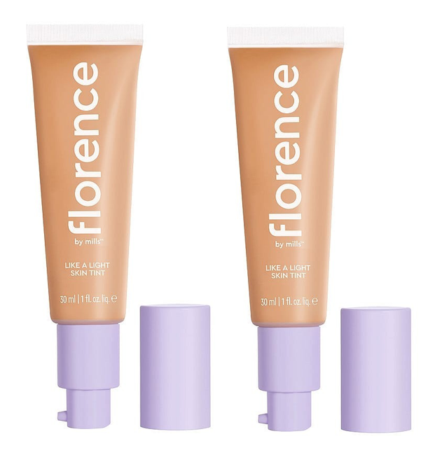 Florence by Mills - 2 x Like A Light Skin Tint MT110 Medium to Tan with Neutral Undertones