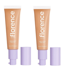 Florence by Mills - 2 x Like A Light Skin Tint MT110 Medium to Tan with Neutral Undertones