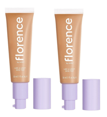 Florence by Mills - 2 x Like A Light Skin Tint T140 Tan with Cool and Neutral Undertones