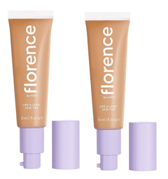 Florence by Mills - 2 x Like A Light Skin Tint T140 Tan with Cool and Neutral Undertones