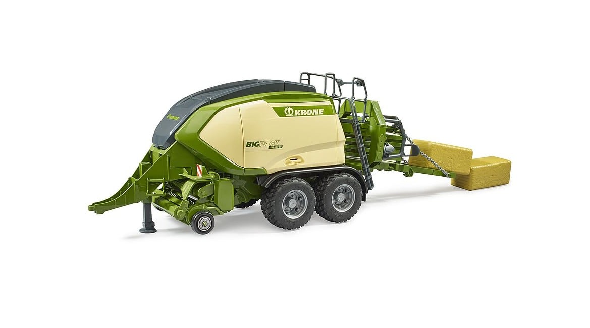 Bruder - Krone 1290HDP VC mit 2 Quaderballen (02033)