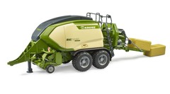 Bruder - Krone 1290HDP VC with 2 block hay bales (02033)