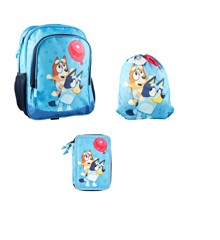 Kids Licensing - Backpack set 3 pieces - Bluey
