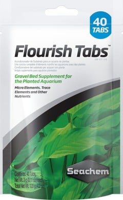 SEACHEM - Flourish Tabs 40 Pack - (159.3002)