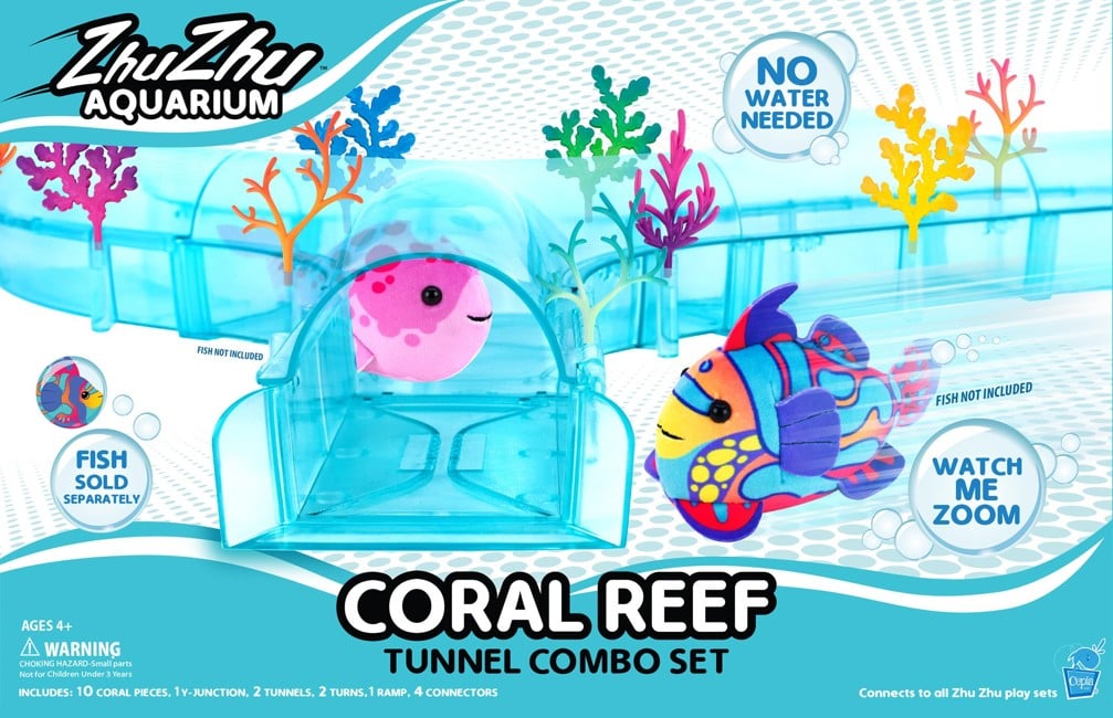 Zhu Zhu Fish - Coral Reef Tunnel Combo Set (Z1012)