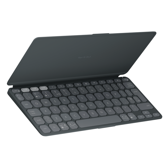 Logitech - Keys-To-Go 2 bærbart trådløst tastatur til tablets - nordisk