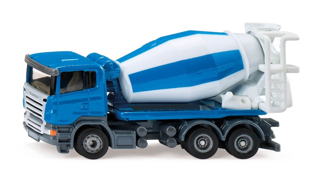 Siku - 1:87 Mixer Truck - Blue & White (313-1896)