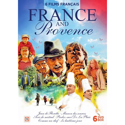 France and Provence: 6 Films Français (6-disc) - Alltime French Movie favourites