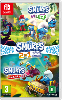 Smurfs 2 in 1 Game Collection