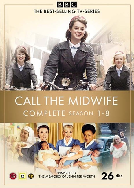 CALL THE MIDWIFE - COLLECTION BOX SEASON 1- 8 - 26 DVD BOX