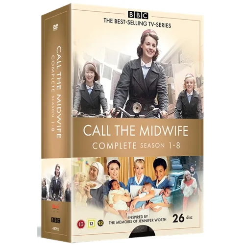 CALL THE MIDWIFE - COLLECTION BOX SEASON 1- 8 - 26 DVD BOX