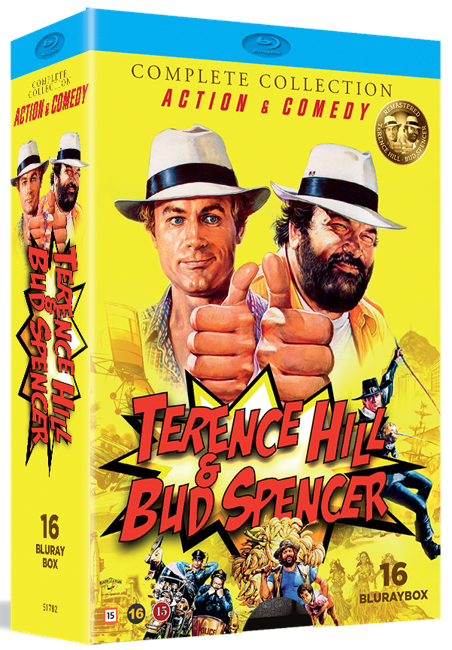 BUD SPENCER & TERENCE HILL -  THE CLASSIC COLLECTION - 16 Blu Ray Discs