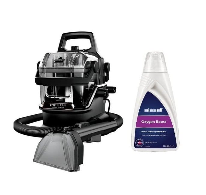 Bissell - SpotClean Hydrosteam Select & Oxygen Boost Pro - Täydellinen Puhdistussetti - Bundle