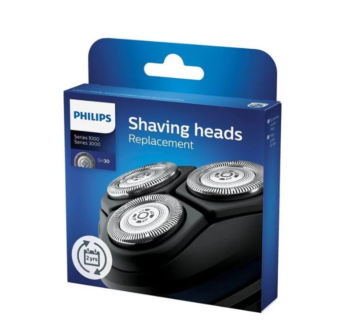 Philips - SH30 Erstatningshoder - Pakke med 3 - Helse og personlig pleie