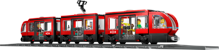 LEGO - LEGO City - Downtown Tram and Station (60423) thumbnail-4