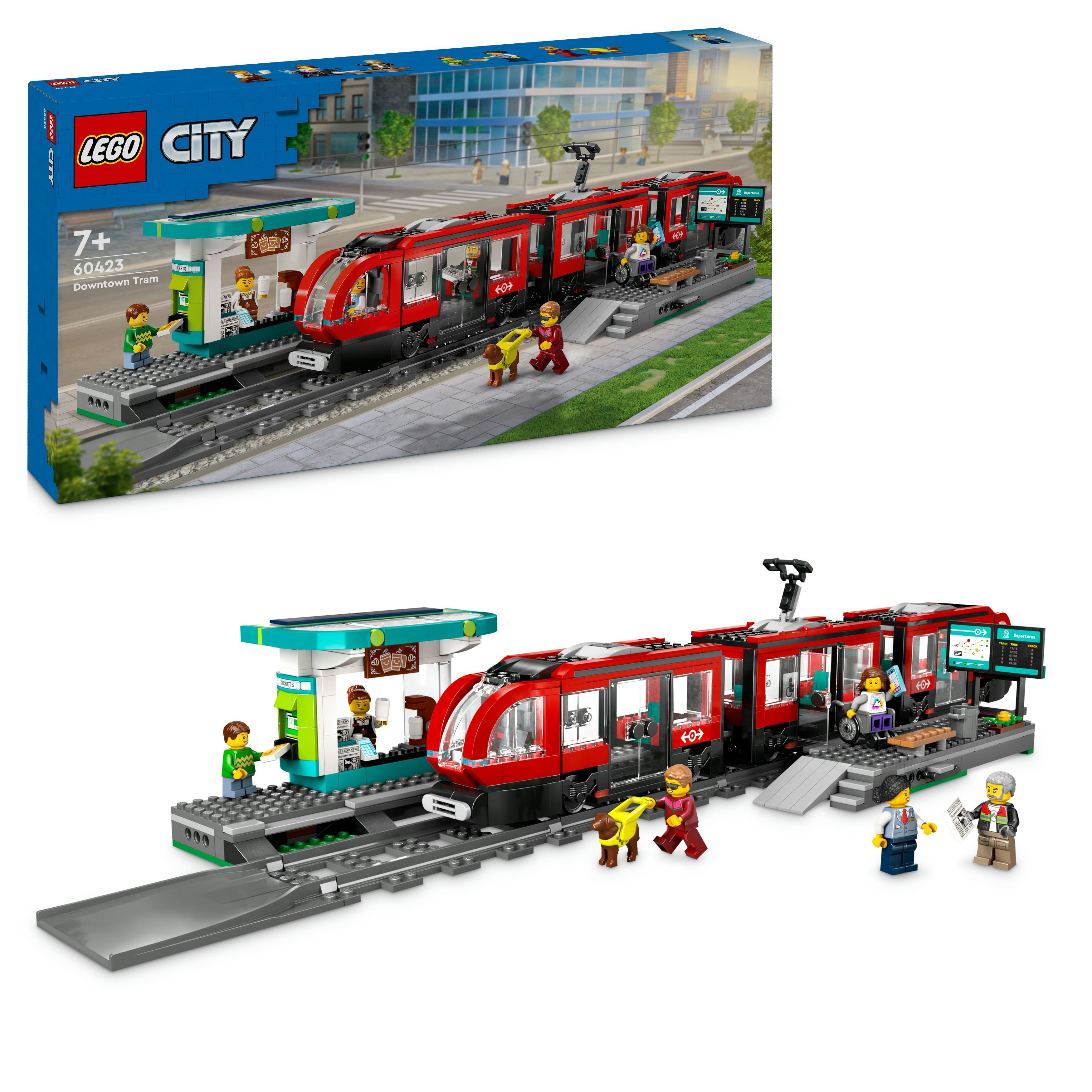 LEGO City 60423 Trikkeholdeplass