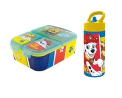 Stor - Lunch Box & Water Bottke- Paw Patrol