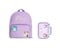 Squishmallow - Rygsæk sæt 2 dele - Purple thumbnail-1