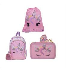 Unicorn Gems - Backpack set 3 pcs