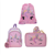 Unicorn Gems - Backpack set 3 pcs thumbnail-1