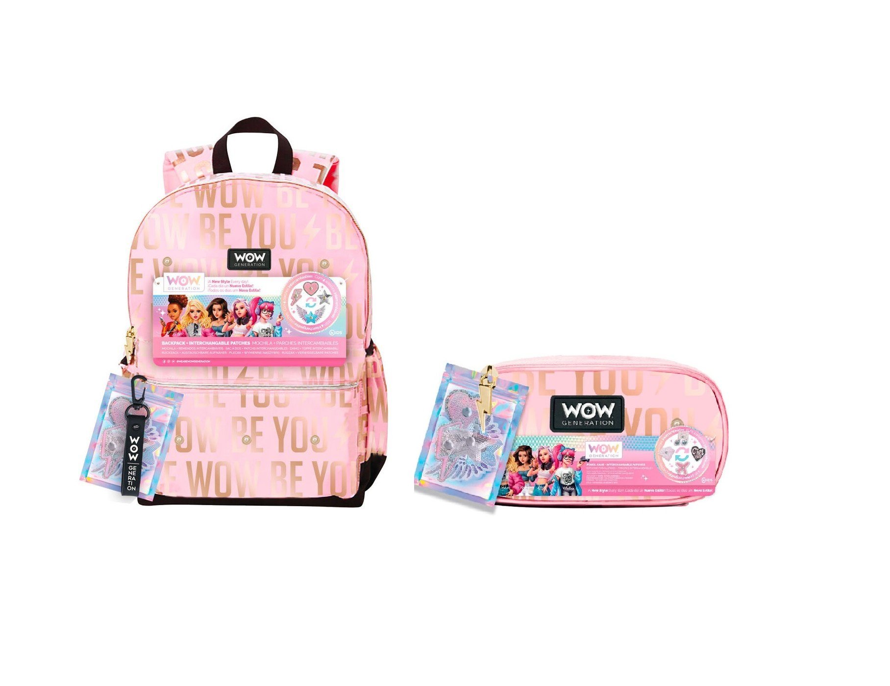 Wow Generation - Backpack set 2 pcs. - Leker