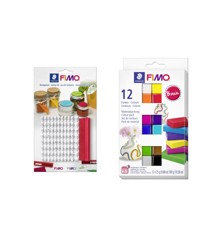 FIMO - Stamp set &  Soft Set 12x25g Basic