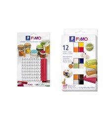 FIMO - Stamp set &  Soft Set 12x25g Nature