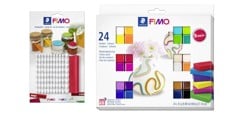 FIMO - Stamp set & Soft Set 24x25g Basic