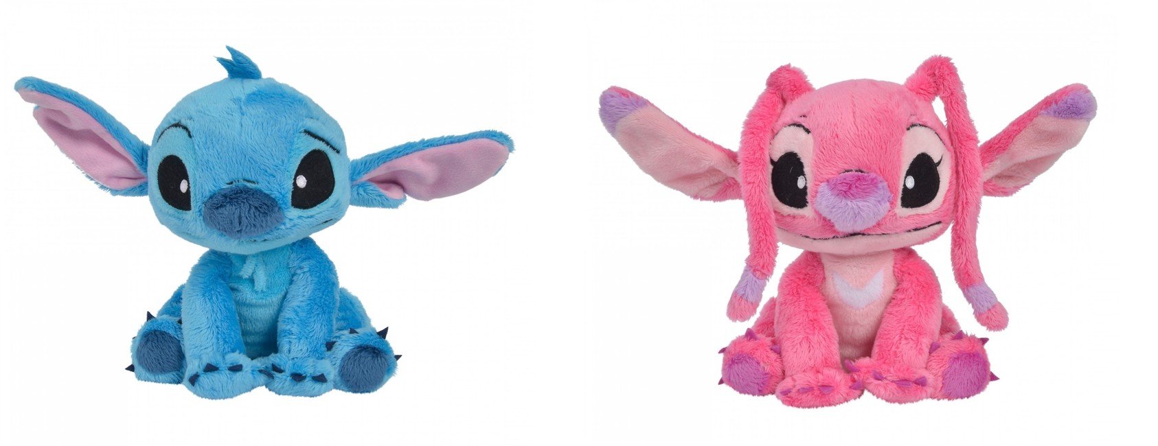 Disney - Stitch & Angel Bamse (25 cm)