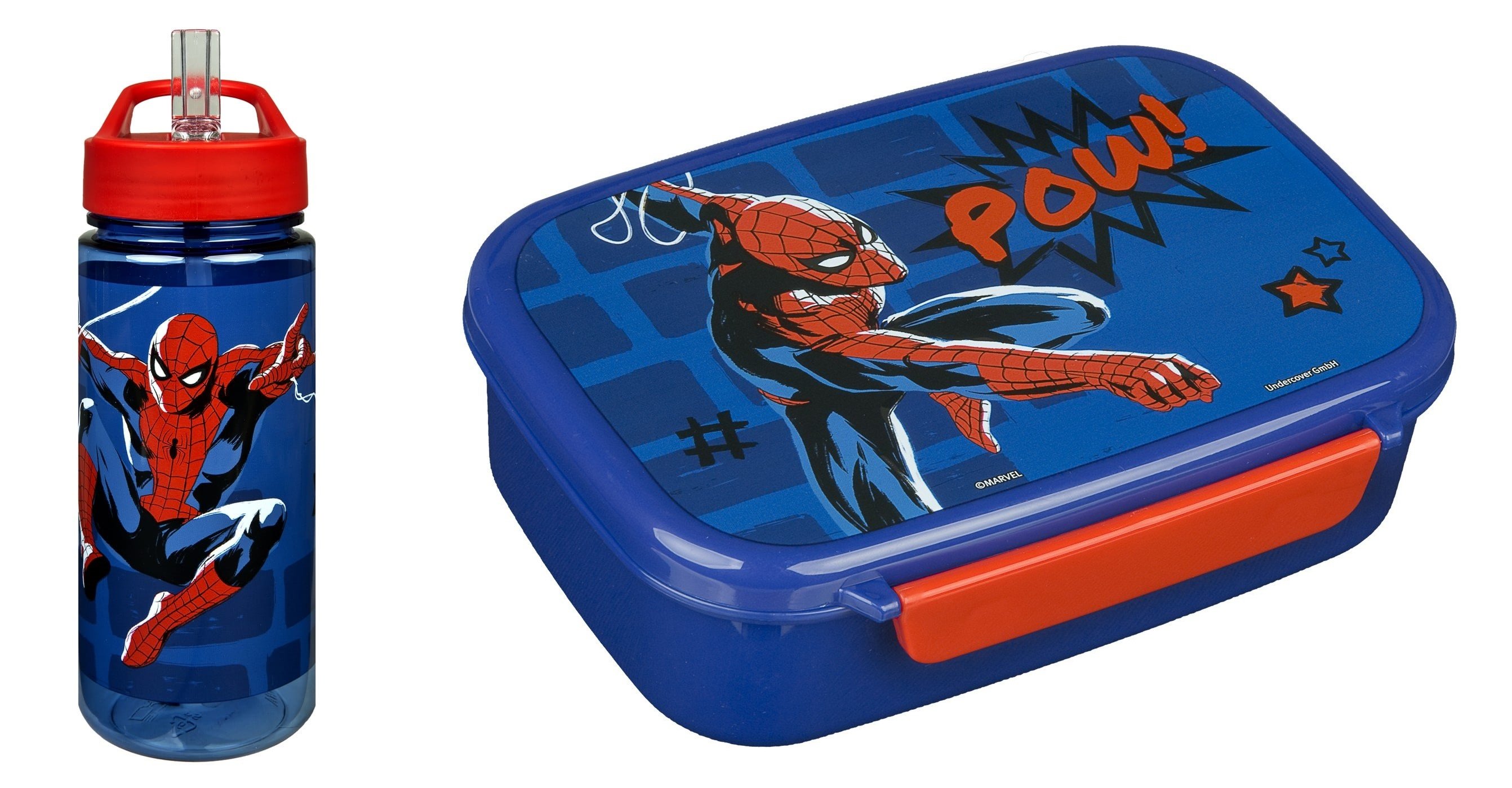 Undercover - Spider-Man - Drinking Bottle &Lunch Box