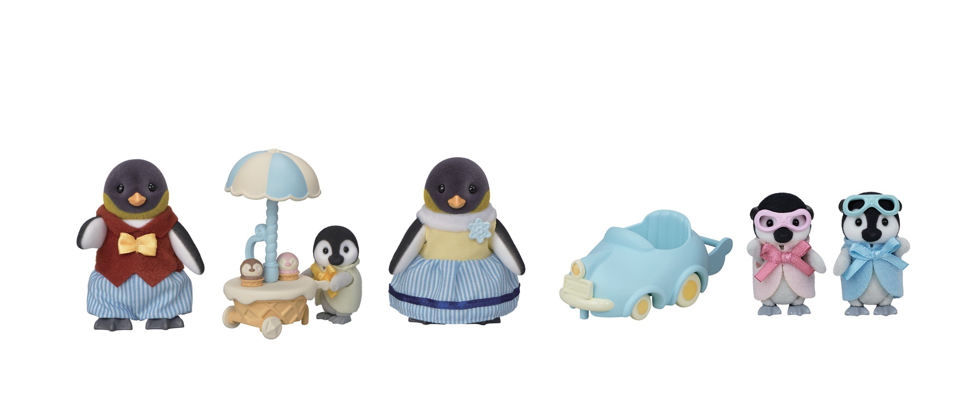 Sylvanian Families - Penguin Family&Penguin Babies Ride N Play - Leker