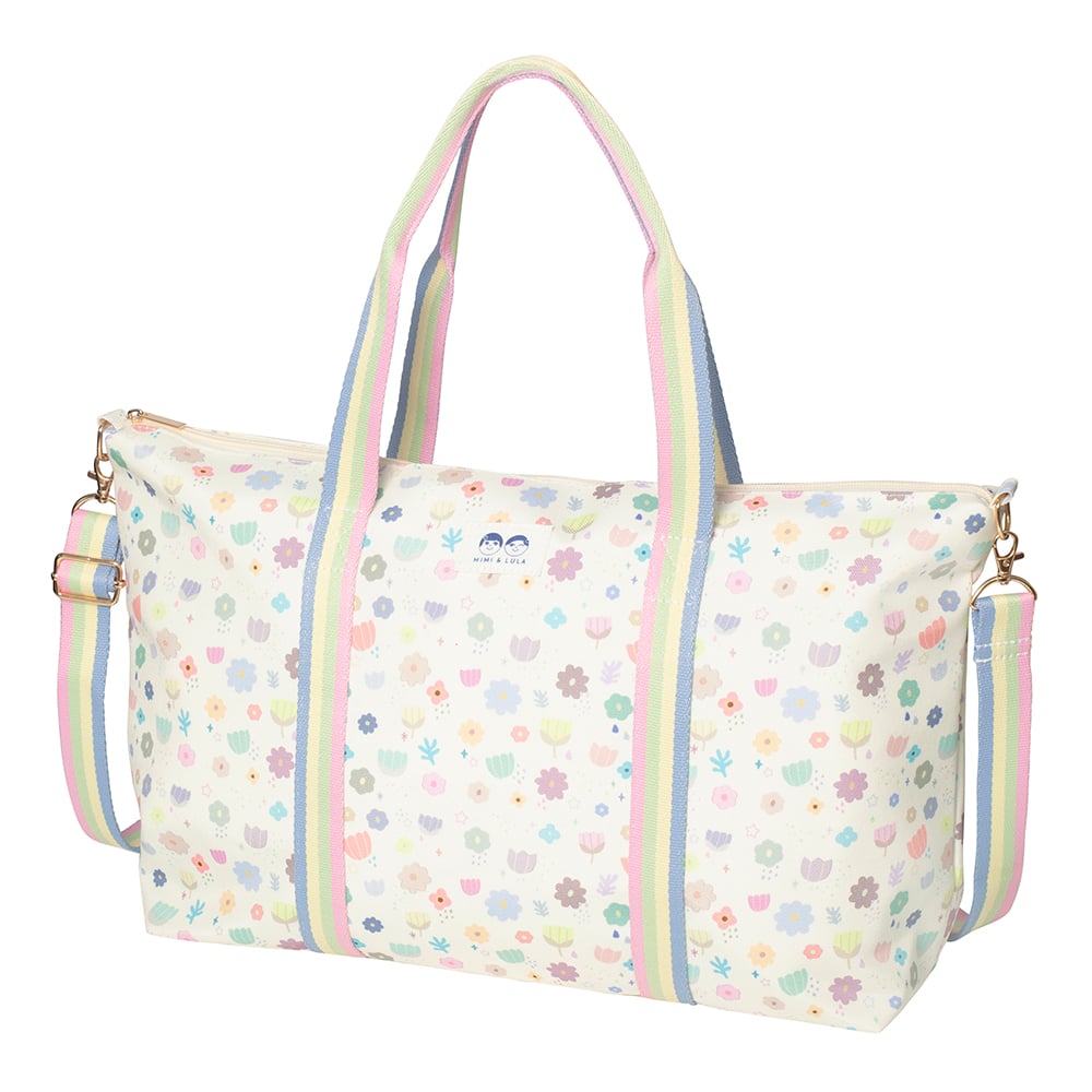 Mimi&Lula - Weekend Bag - Floral White - (14301023) - Leker
