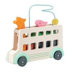 Vilac - Activity Toy - Animals Bus by Sarah Betz - (7106)