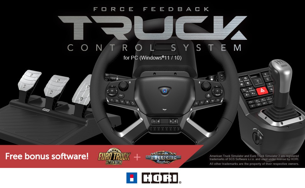 Kaufe Hori Force Feedback Truck Control System for PC windows 10/11 ...