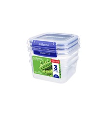 Sistema - Square Klip It Plus 3Pack 1.15L