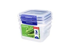 Sistema - Square Klip It Plus 3Pack 1.15L