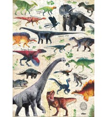 Vilac - Puzzle 500 pcs - Dinosaurs - Muséum national d'Histoire naturelle - (9625)