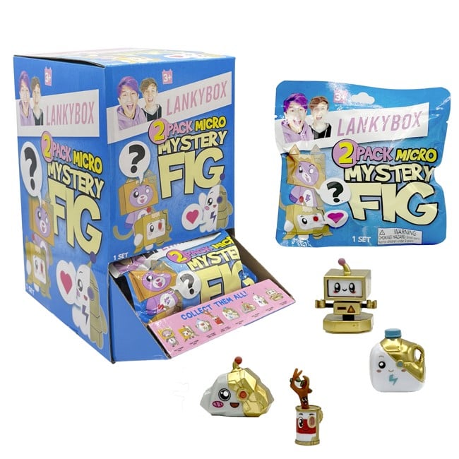 (Bundle) Lankybox - Mystery Figures 2 Pack Ass Cdu (22302)