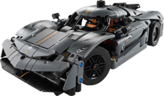 LEGO - Technic - Koenigsegg Jesko Absolut grijze hypercar (42173)