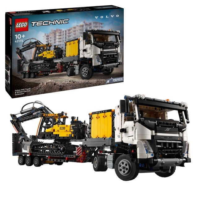 LEGO - Technic - Volvo FMX LKW mit EC230 Electric Raupenbagger (42175)