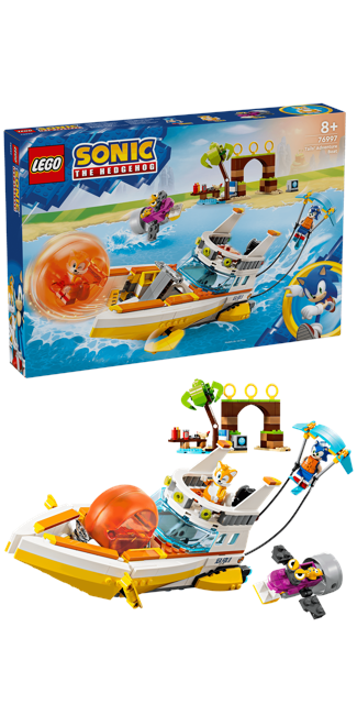 LEGO - Sonic - Tails‘ Abenteuerboot (76997)