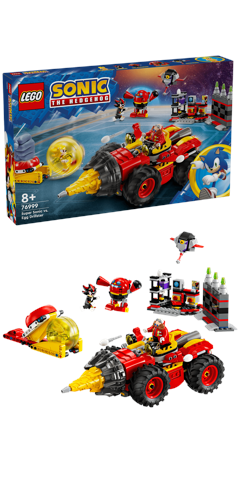 LEGO - Sonic - Super Sonic mod Egg Drillster (76999)