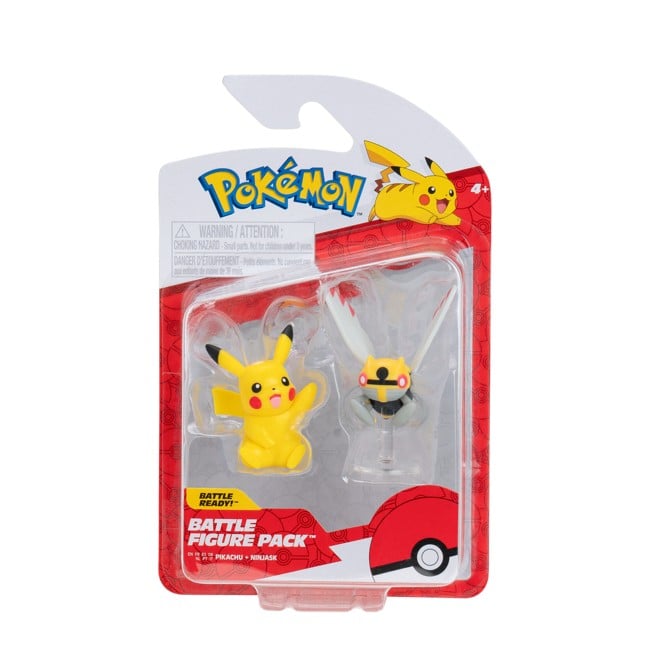 Pokemon - Battle Figure Ninjask and Pikachu (PKW3576)