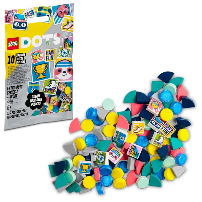 LEGO - DOTS - Ekstra DOTS serie 7 – SPORT (41958)