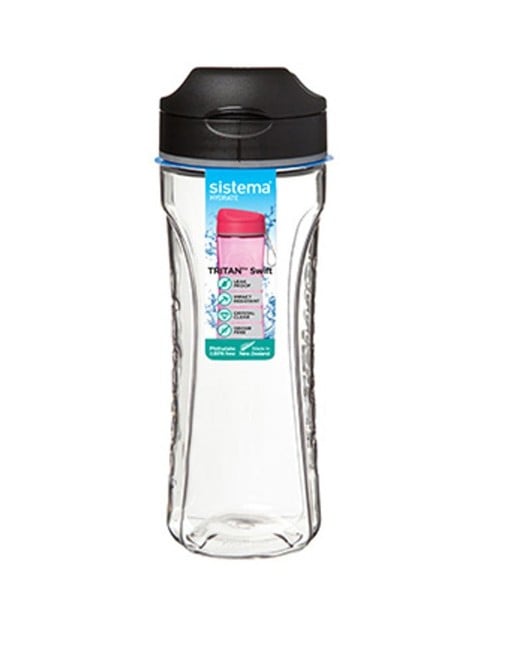 Sistema - Hydrate Tritan Swift Wasserflasche, 600 ml