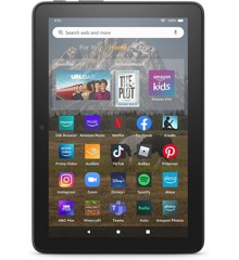 Amazon - Fire HD 8 Tablet 2022 8" HD-skærm 64 GB - Sort