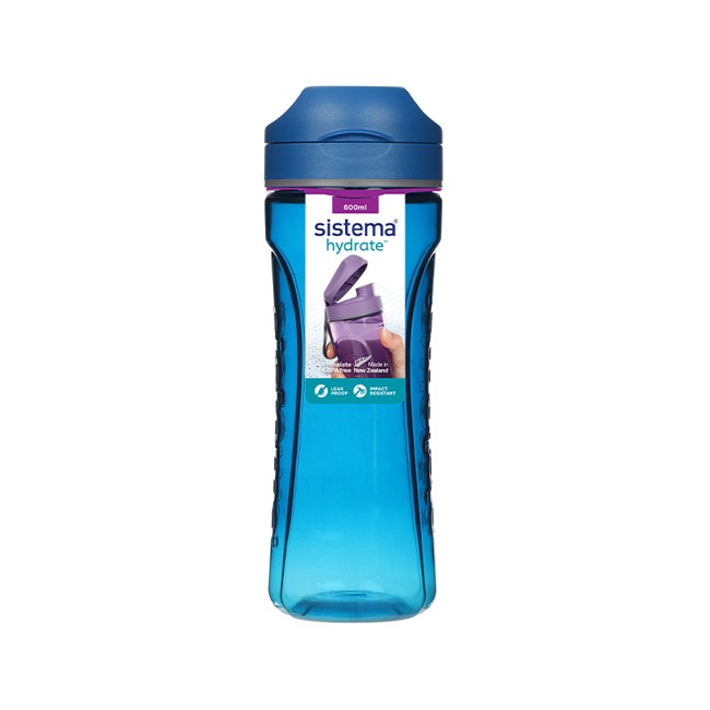 600ml Tritan Swift Bottle - Blå